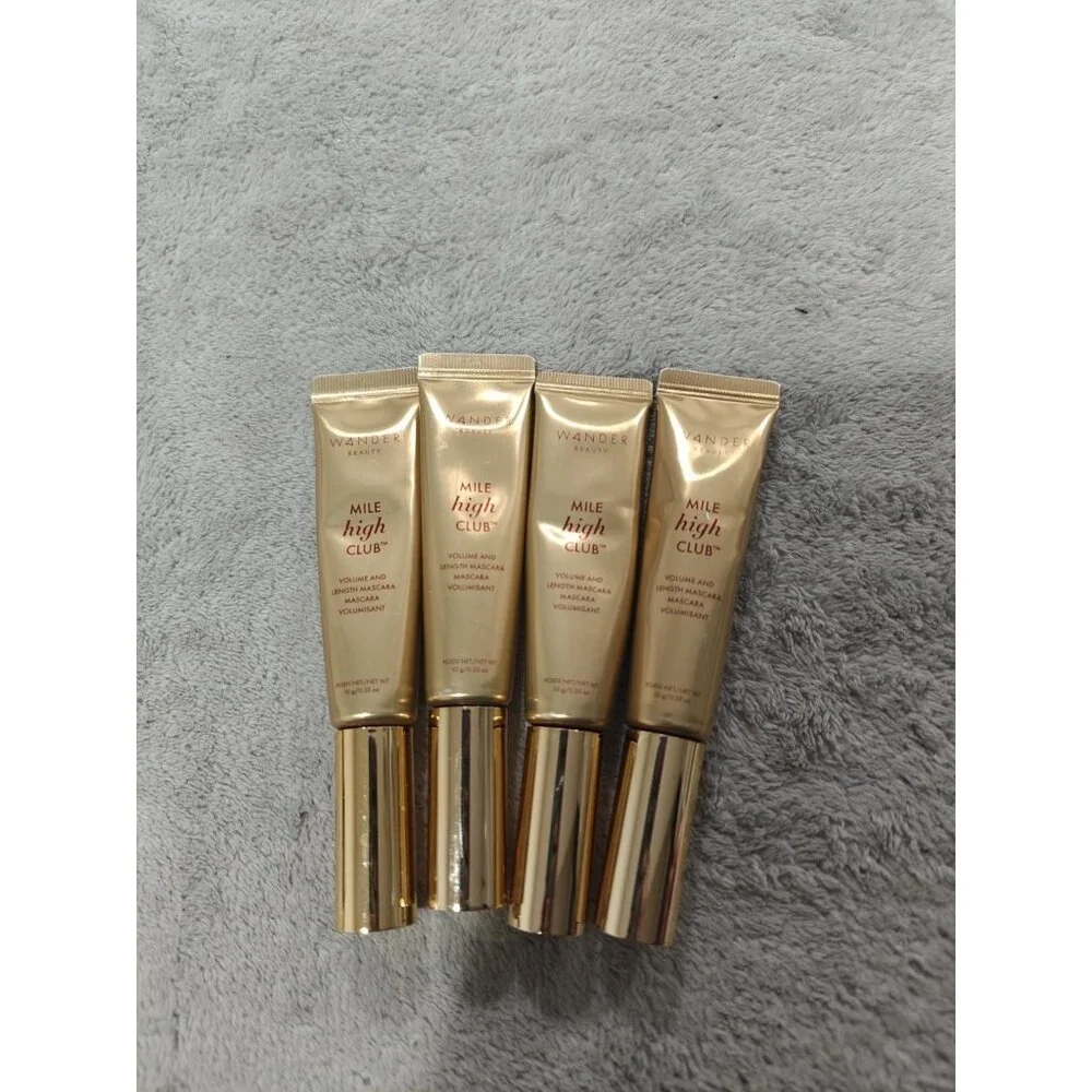 4 WANDER BEAUTY Mile High Club Length and Define Mascara - 3.5g Travel - NEW